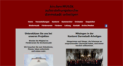 Desktop Screenshot of musik-arheilgen.de